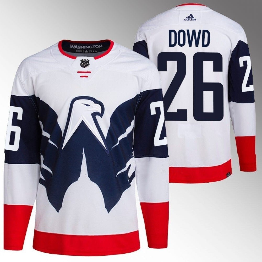 Washington Capitals #26 Nic Dowd 2023 NHL Stadium Series White Jersey