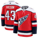Washington Capitals #43 Tom Wilson Alternate Premium Player Jersey - Red
