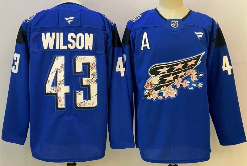Washington Capitals #43 Tom Wilson Capitals Style 4