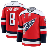 Washington Capitals #8 Alexander Ovechkin Alternate Premium Player Jersey - Red