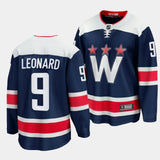 Washington Capitals #9 Ryan Leonard Alternate Navy Jersey 2023 NHL Draft