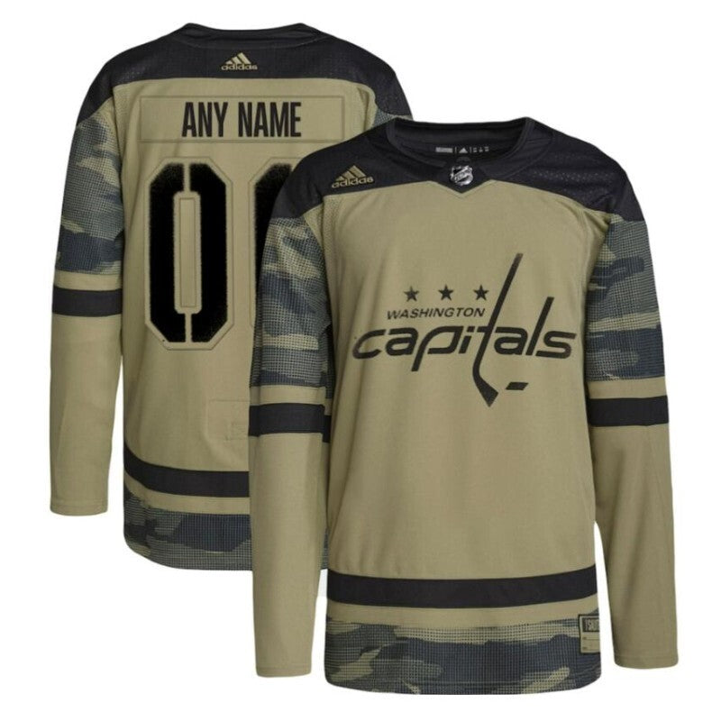 Washington Capitals adidas Military Appreciation Team Authentic Custom Practice Jersey - Camo_conew1