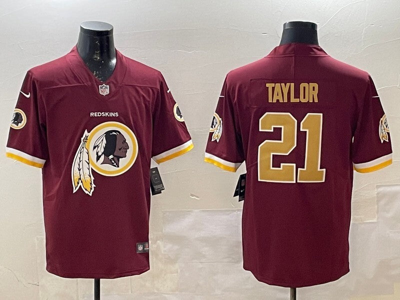 Washington Commanders #21 Sean Taylor Redskins Team Adult