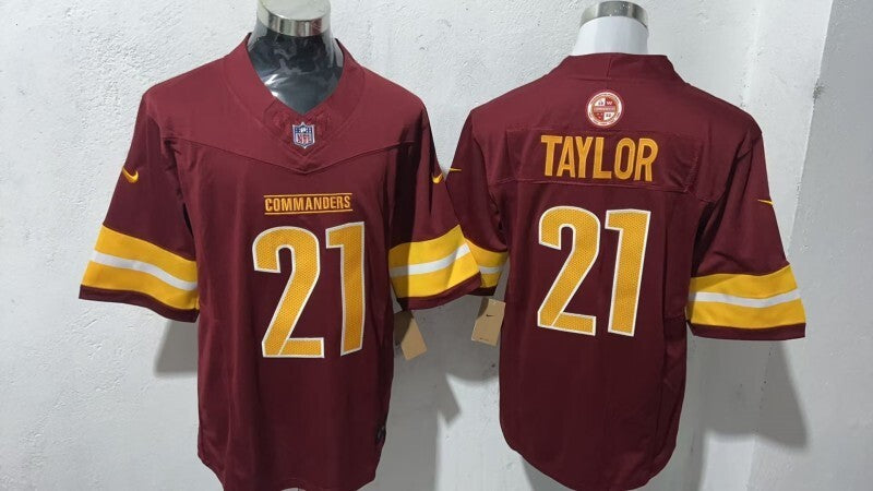 Washington Commanders #21 Sean Taylor Style 4