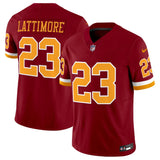 Washington Commanders #23 Marshon Lattimore Burgundy 2025 F.U.S.E. Throwback Limited