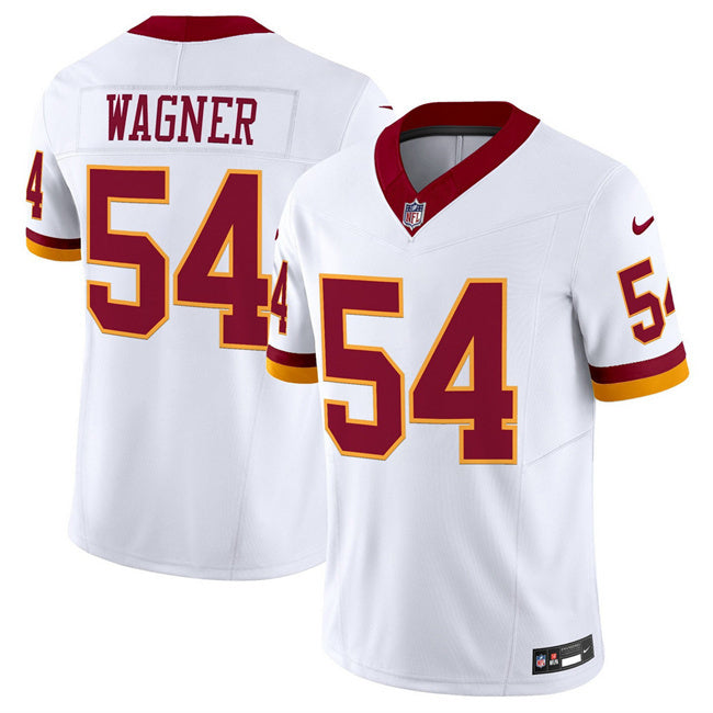 Washington Commanders #54 Bobby Wagner White 2025 F.U.S.E. Throwback Vapor