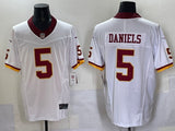 Washington Commanders #5 Jayden Daniels Redskins 4 Edition Style 2