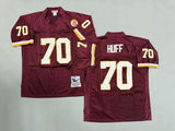 Washington Commanders #70 Sam Huff Washington Redskins Style 1