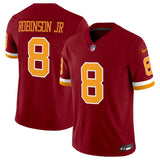 Washington Commanders #8 Brian Robinson Jr. Burgundy 2025 F.U.S.E. Throwback Limited