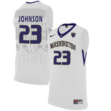 Washington Huskies Carlos Johnson 23 White