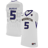 Washington Huskies Dejounte Murray 5 White
