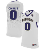 Washington Huskies Marquese Chriss 0 White