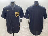 Washington Nationals Black Gold 4 Edition Style 6
