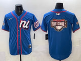 Washington Nationals #29 James Wood Nationals 25 All-Star Style 1