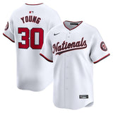Washington Nationals #30 Jacob Young Home Limited Player Jersey - White Style 1
