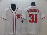 Washington Nationals #31 Max Scherzer Style 2