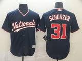 Washington Nationals #31 Max Scherzer Style 4