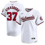 Washington Nationals #37 Stephen Strasburg Home Limited Player Jersey - White