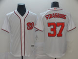 Washington Nationals #37 Stephen Strasburg Style 1