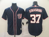 Washington Nationals #37 Stephen Strasburg Style 2