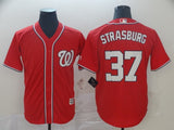 Washington Nationals #37 Stephen Strasburg Style 3