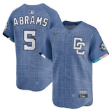 Washington Nationals #5 CJ Abrams 2025 City Connect Limited Jersey - Blue