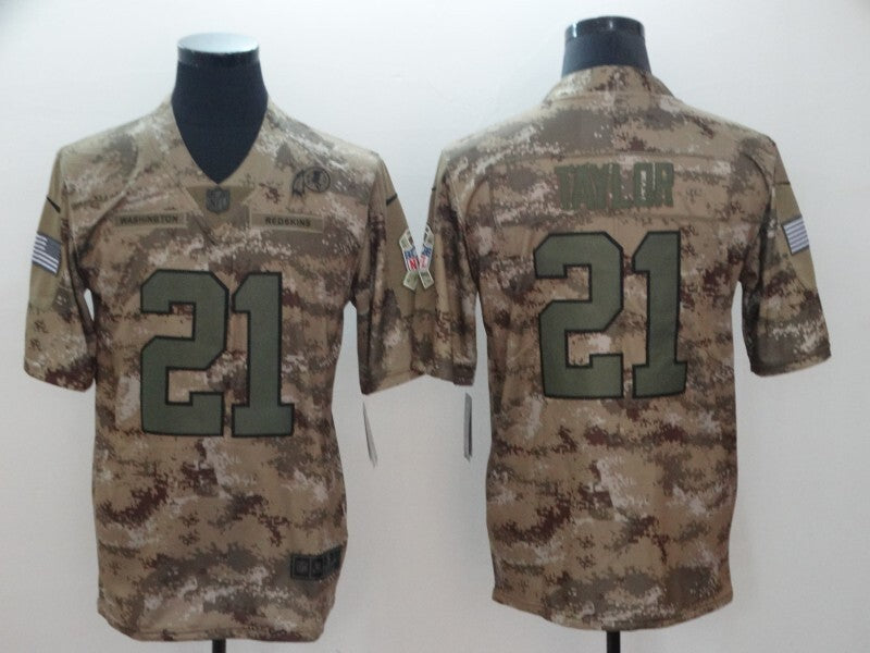 Washington Red Skins #21 Sean Taylor 18 Salute