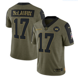 Washington Redskins #17 Doug Williams 21 New Salute