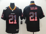 Washington Redskins #21 Sean Taylor Legend USA Flag 982