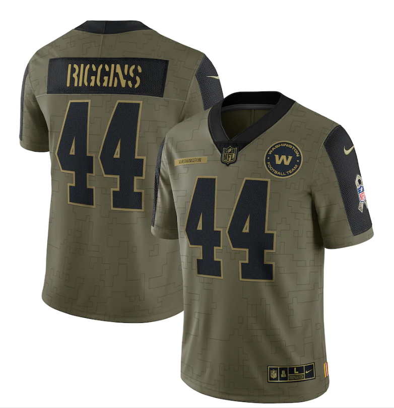Washington Redskins #44 John Riggins 21 New Salute