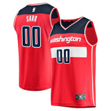 Washington Wizards Alexandre Sarr 2024 NBA Draft Fast Break Player Jersey - Icon Edition - Red