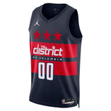 Washington Wizards Brand Unisex 202425 Custom Swingman Jersey - Statement Edition - Navy Style 1