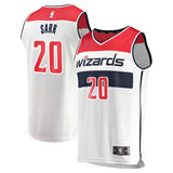 Washington Wizards #20 Alexandre Sarr Replica Player Jersey - Association Edition - White