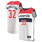 Washington Wizards #32 Khris Middleton Association Edition - White