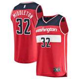 Washington Wizards #32 Khris Middleton Red - Icon Edition
