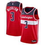 Washington Wizards #3 CJ McCollum Unisex Swingman Player Jersey - Icon Edition - Red