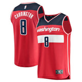 Washington Wizards #8 Carlton Carrington Replica Player Jersey - Icon Edition - Red
