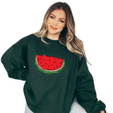 Watermelon Shirt, Watermelon Gift Shirt, Fruit Lover Sweatshirt, Watermelon Party Shirt Womenswear Lady Casual Comfort