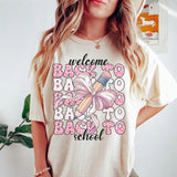 Welcome Back To School T-shirt, 1st day of school shirt, Back To School shirt, First Day Of School shirt, Hello School Shirt, Back to School Gift