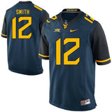 West Virginia Mountaineers Geno Smith 12 Bluejpg