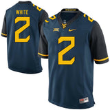 West Virginia Mountaineers Ka'Raun White 2 Blue