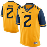 West Virginia Mountaineers Ka'Raun White 2 Gold