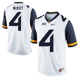 West Virginia Mountaineers Kennedy McKoy 4 White