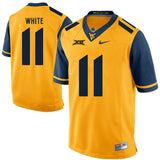West Virginia Mountaineers Kevin White 11 Gold