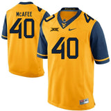 West Virginia Mountaineers McAFEE 40 Gold