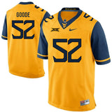 West Virginia Mountaineers Najee Goode 52 Gold