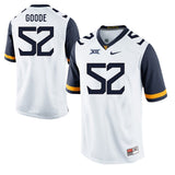 West Virginia Mountaineers Najee Goode 52 White