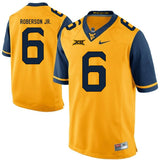 West Virginia Mountaineers Reggie Roberson Jr. 6 Gold