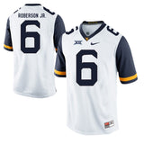 West Virginia Mountaineers Reggie Roberson Jr. 6 White