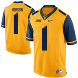 West Virginia Mountaineers Shelton Gibson 1 Gold